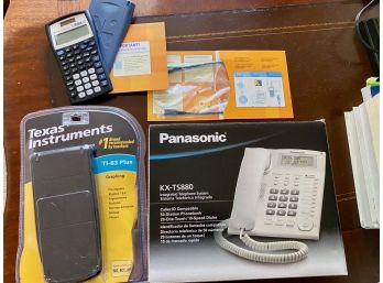 Texas Instruments TI-83 Plus, TI-30XIIS, KX-TS880