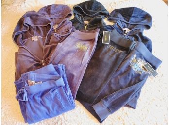 Juicy Couture Velour Track Suits - Some New With Tags (8 Pieces)