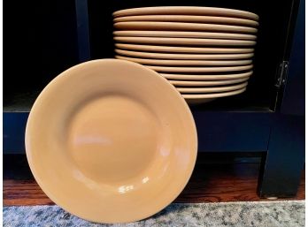 Pottery Barn Sausalito Amber Dinner Plates (14)