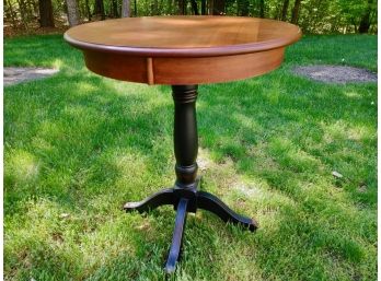 Cherry High Top Pedestal Table