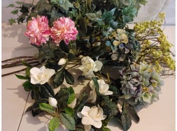 Lot Of Artificial Flowers