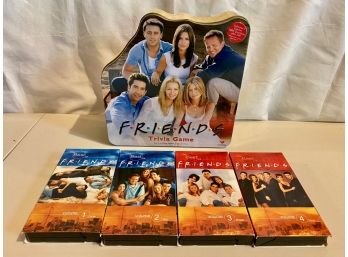 Friends Lot - Game & 4 VHS Tapes