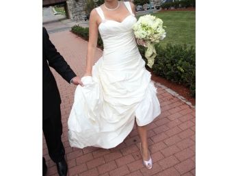 Paloma Blanca Silk Wedding Gown, Circa 2011