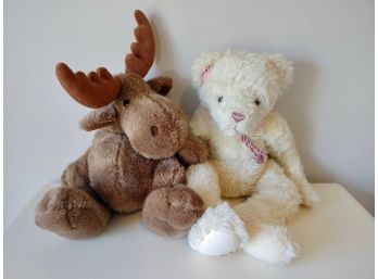 Mary Meyer Stuffed Bear & Moose