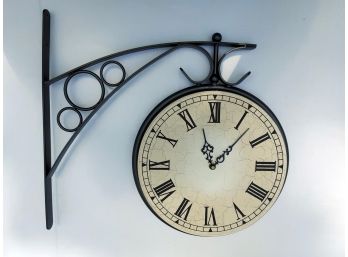 Two Sided Station Clock