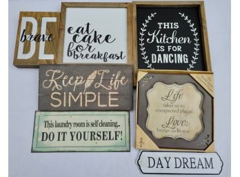 Wall Signs And Inspirational Quotes (7)