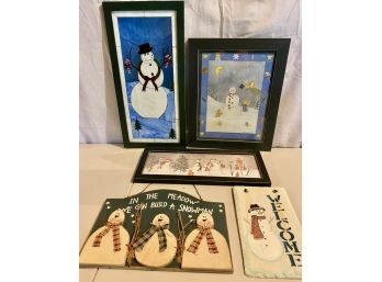 Snowman Picture Lot (5)