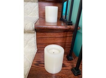 Pottery Barn Battery Operated Candles (4)