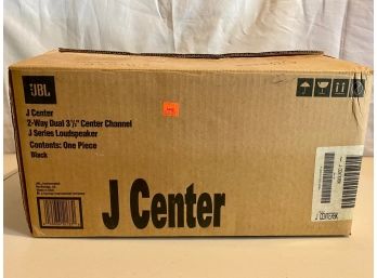 JBL J Center, 2-Way Dual 3.5' Center Channel Loudspeaker