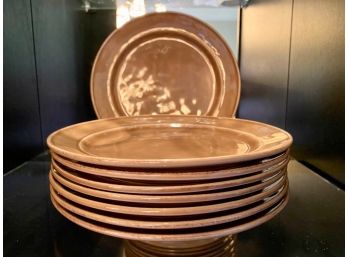 Pottery Barn Handcrafted In Portugal Salad Plates (8)