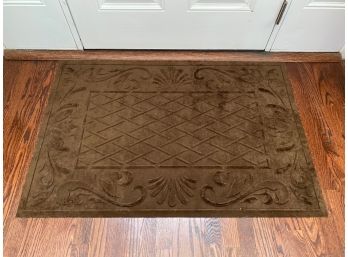 Frontgate Plush Brown Door Mat