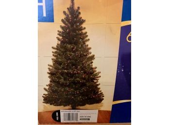 6.5 Ft Pre-Lit Colored Light Colorado Pine Tree