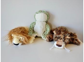 Ganz Stuffies - Leopard, Lion & Frog (3)