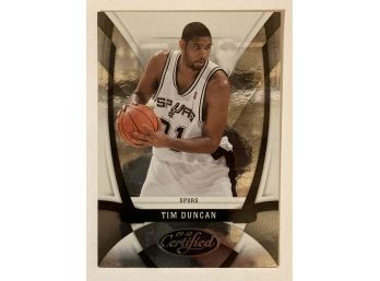 Tim Duncan '09-10 Panini Certified Silver Foil