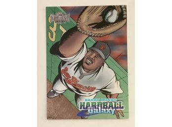 Barry Bonds 98' Metal Universe 'Hardball Galaxy'