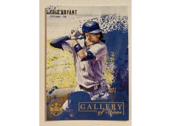 Kris Bryant '21 Panini Diamond Kings 'Gallery Of Stars'