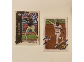 Pair Of '21 Fernando Tatis Jr. MT Cards