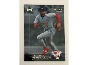 Ozzie Smith 96' Upper Deck 'Best Of A Generation'