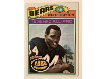 Walter Payton Topps '77 All-Pro