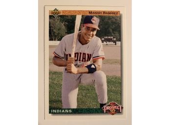 Manny Ramirez RC - '92 Upper Deck 'Top Prospect '92'