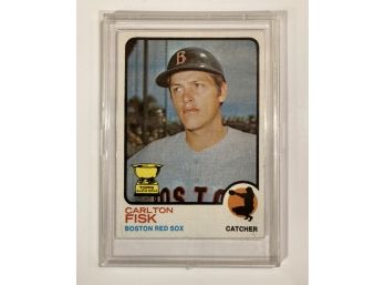 Carlton Fisk '73 Topps 'All-Star Rookie'