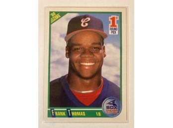 Frank Thomas RC - 90' Score '1st Round Pick' Card