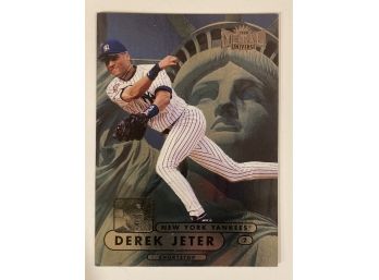 Derek Jeter 98' Fleer Skybox Metal Universe