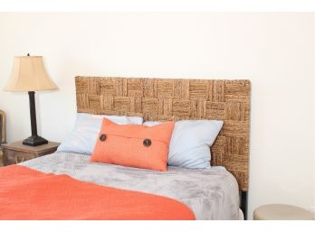 Rattan Headboard And Siderails