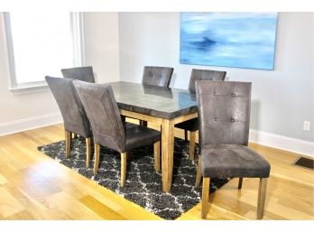 Steve Silver Company Dining Table And Chairs