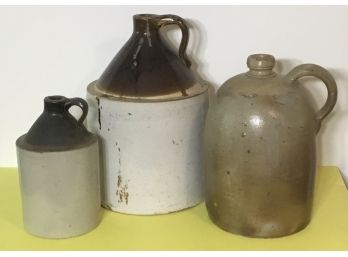 Trio Of Antique Jugs