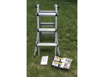 Gorilla Aluminum Ladder 4 In 1