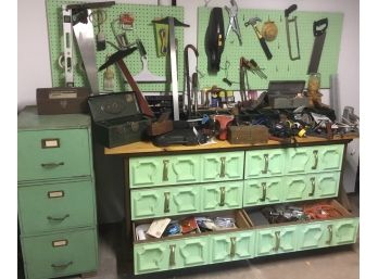 Vintage Large Lot Of Tools