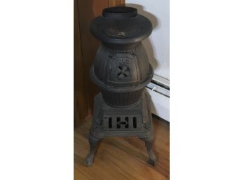 Vintage Polo Iron Pot Belly Stove