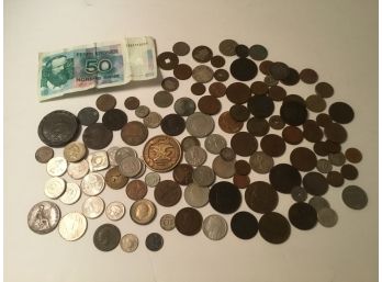 Antique, Vintage Lot Of Coins