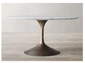 Awesome Like NEW Restoration Hardware Aero 60' Dining Table - Retails For $4,750