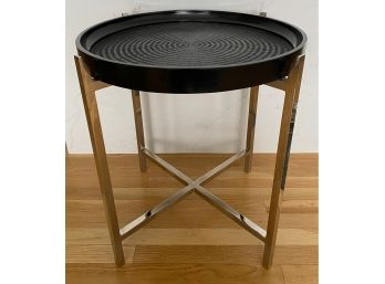 Interlude Home Modern Black Side Table