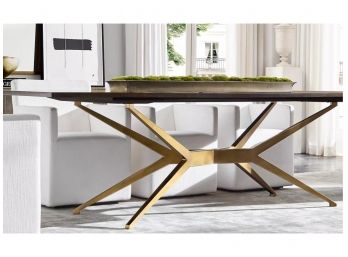 Amazing Like NEW Restoration Hardware Maslow Spider Dining Table - Retails For $5,075