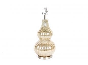 Mercury Glass Double Gourd Lamp