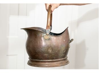 Antique Spouted Cooper Bucket