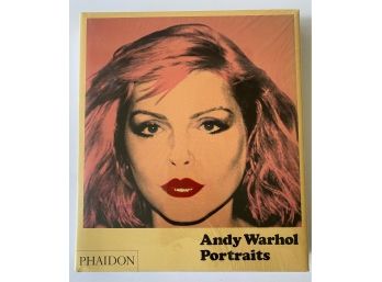 Andy Warhol Portraits Coffee Table Book, New In Factory Plastic