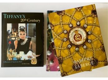 Tiffany's 20th Century & Faberge Coffee Table Books