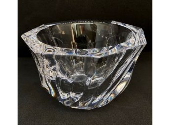 Orrefors Crystal Bowl, Signed