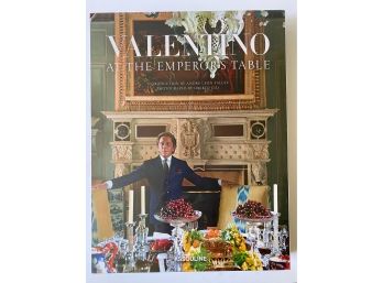 Valentino At The Emperor's Table Coffee Table Book, New In Factory Plastic