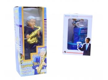 NEW! In Original Packaging Uptown Bill And Bank Obama