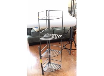 Foldable Metal Corner Stand