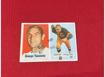 George Tarasovic Football Card