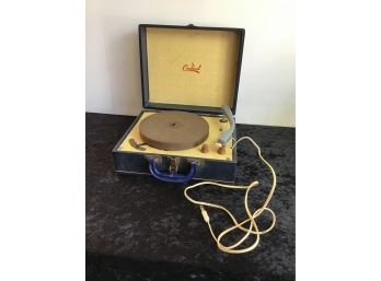 Portable Cardinal Record Player