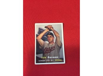 Tom Gorman Baseball Card