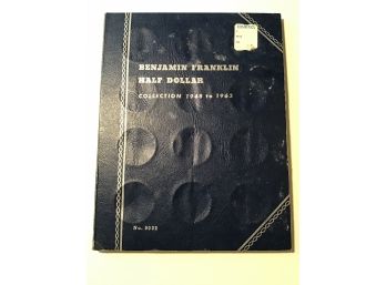 Benjamin Franklin Half Dollar Coin Book