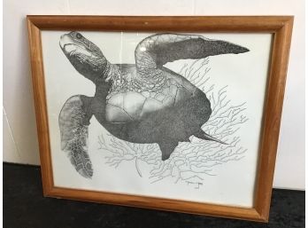 Mabel Harri 90/350 Glorious Turtle Signed